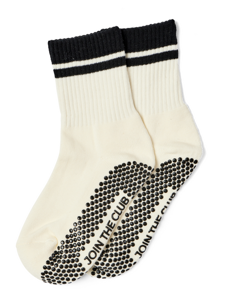 Classic Crew Grip Sock - Black