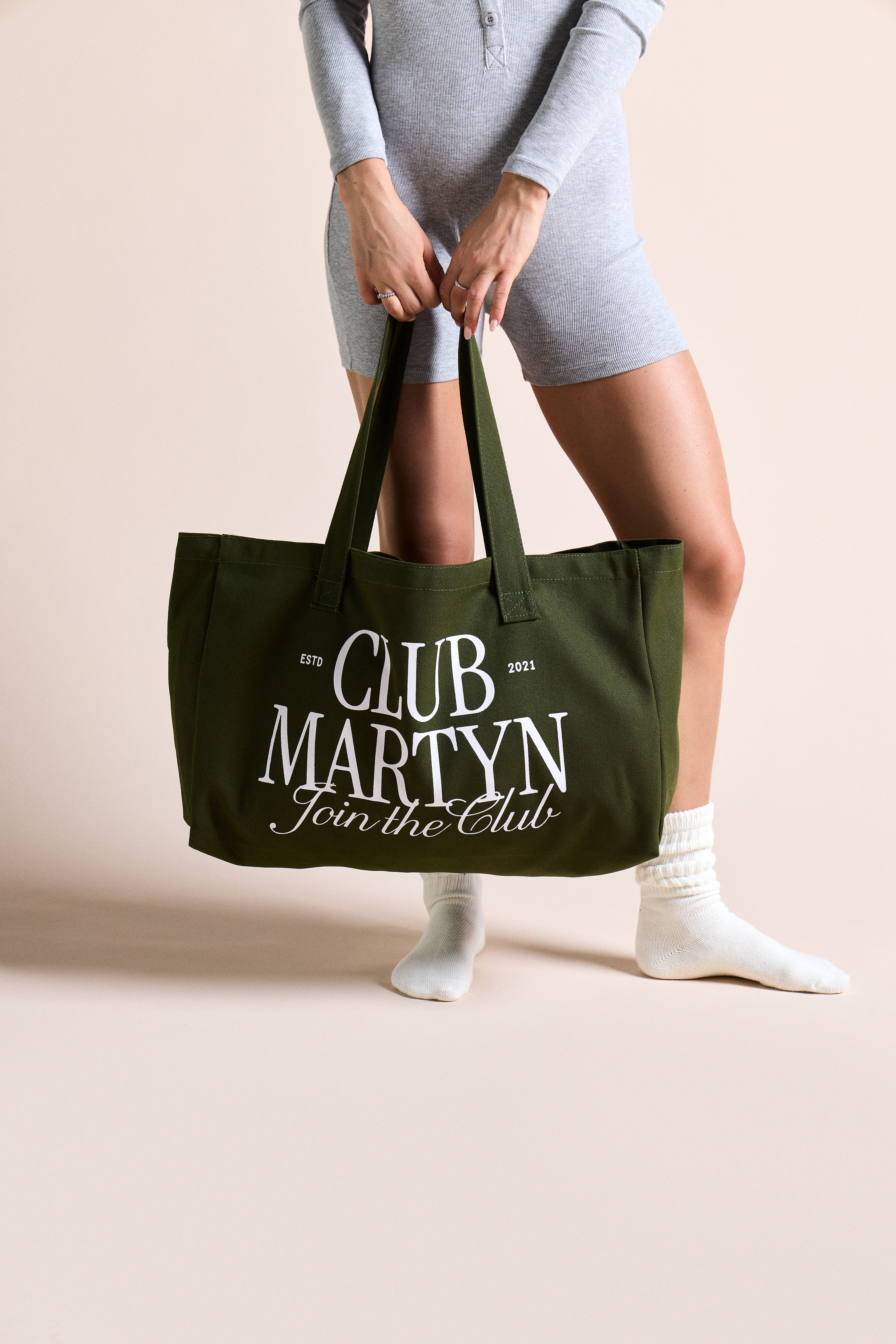 Club Martyn Tote Bag - Olive