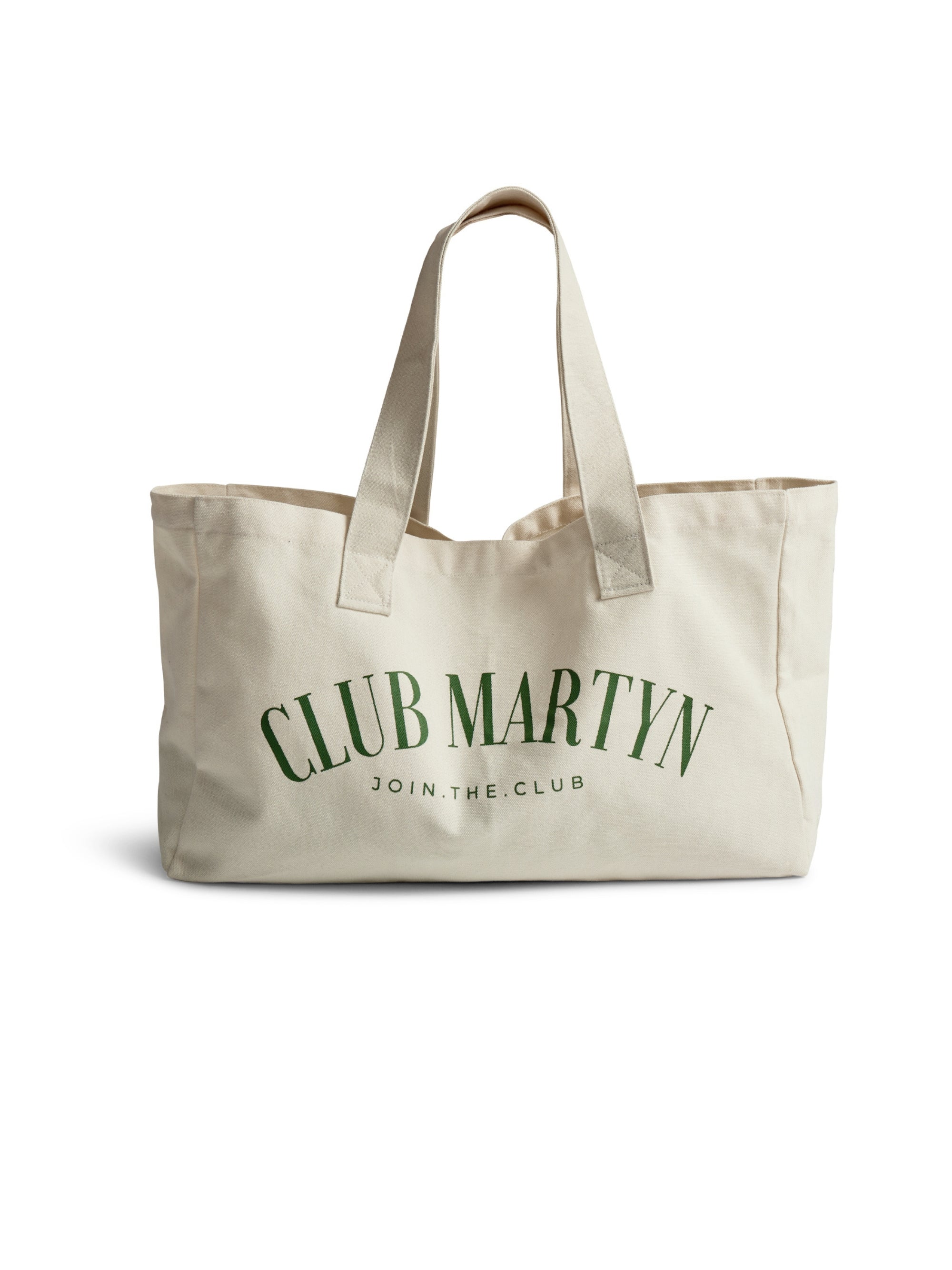 Club Martyn Tote Bag - Cream/Khaki