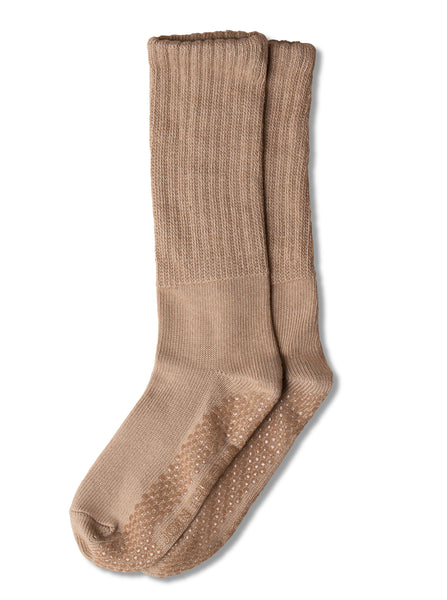 Diana High Grip Sock - Toffee