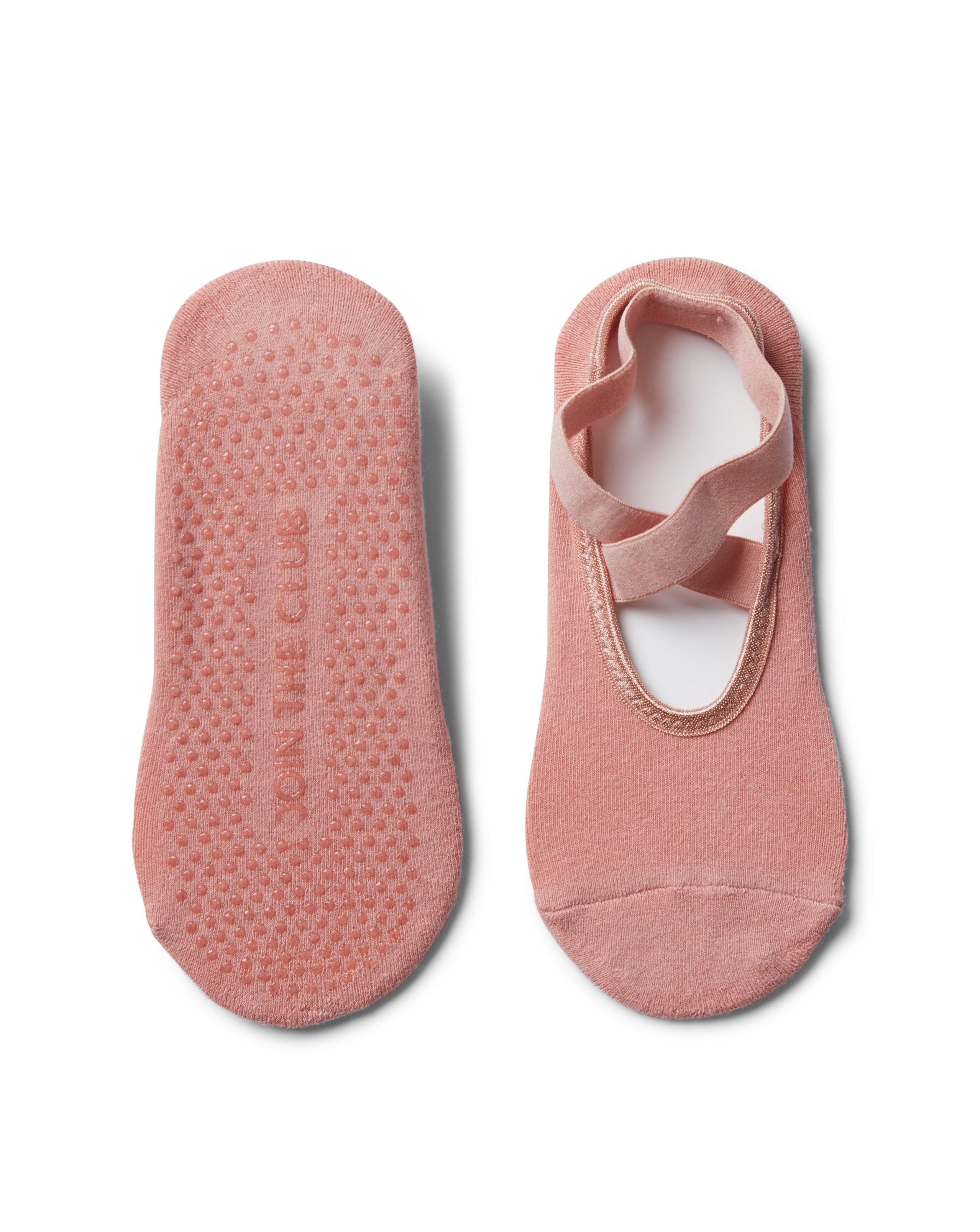 Ballet Grip Sock - Blush Pink