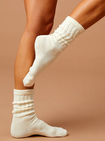 Diana High Grip Sock - Cream