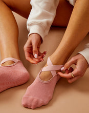 Load image into Gallery viewer, Ballet Grip Sock - Blush Pink
